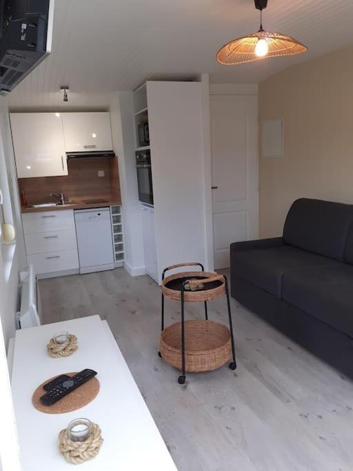 Studio Canape Convertible 2 Pers Avec Jardin Et Parking Clos Merlimont Plage Exteriör bild