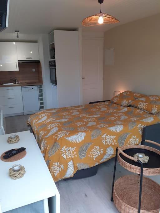 Studio Canape Convertible 2 Pers Avec Jardin Et Parking Clos Merlimont Plage Exteriör bild
